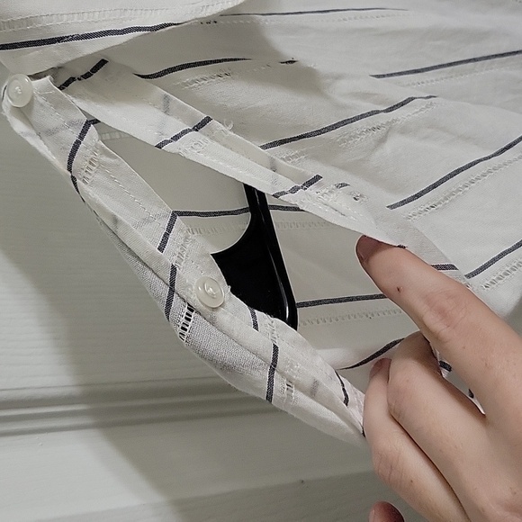 Rails Buttoned Cold Shoulder Boho Blouse - Picture 3 of 6